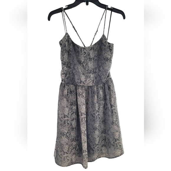 free bird Dresses & Skirts - Free Bird Snakeskin Print Dress